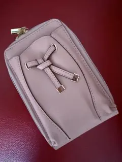 新品未開封VIS フラワーカット スマホショルダー ピンク&サックス 