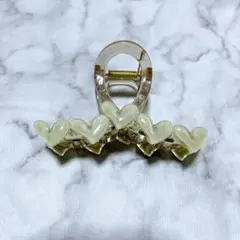 Briskyjp ヘアクリップ　髪留め　髪飾り　パンスクリップ　ハート
