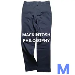 未使用品】マッキントッシュフィロソフィー スラックス ネイビー 38