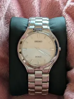 SEIKO DOLCE 4J41-0AH0 スクエア サファイア ステンレス - メルカリ