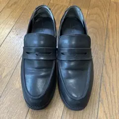 ジャーナルスタンダードブラックレザー ローファーのサムネイル