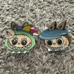 ラブブ　ヘアークリップ2個セット