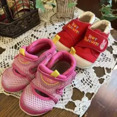 ニューバランスベビーサンダル　ミキハウススニーカー　13㎝