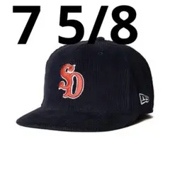 NEW ERA × SD 59Fifty Corduroy Logo Cap