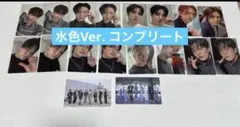 ATEEZ GOLDEN HOUR 3 ポカアルバム 封入トレカ　裏面水色コンプ