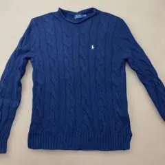 Polo Ralph Lauren ケーブルニット M《毛90%カシミヤ10%》