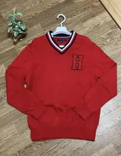 トミーフィルガー　ニット　Vネック　セーター
