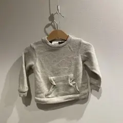 ZARA KIDS グレー トレーナー 6-9ヶ月