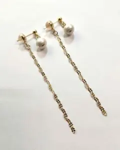 伊勢志摩英虞湾産あこや真珠 6.6 6.7mm パールピアス - メルカリ