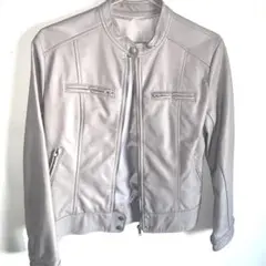 Y2K Riche glamour シングルライダース ベージュのサムネイル