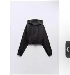美品】ZARA（ザラ）フェイクスエード クロップド ジップアップ 