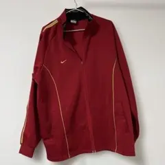 Nike DRI-FIT ジップアップジャージ XXL レッド