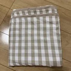 チェック柄掛け布団カバー SDサイズ