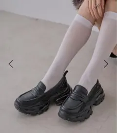 サイドステッチローファー　ジーナシス　JEANASIS ローファー　パンプス JEANASIS（ジーナシス） ローファー 「抗菌防臭テープ付き」サイド