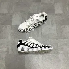 NIKE SHOX TL White Metallic スニーカー 30.5cm