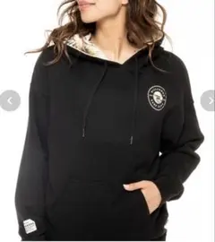 BILLABONG☆PATTERN CIRCLE LOGO☆パーカー☆M