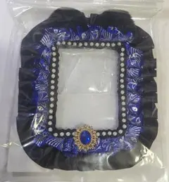 猫耳付きトレカケース ブラック 推し活 DMMスクラッチ くじ　ブルー