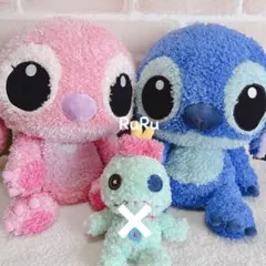 のこのこふれんず　スティッチ　エンジェル　ぬいぐるみ　セット♡