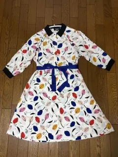 【美品】SONIA RYKIEL COLLECTION リップフラワーワンピースのサムネイル