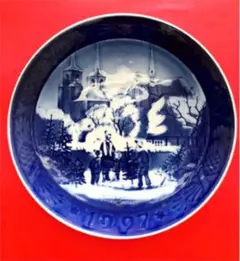 ロイヤルコペンハーゲン クリスマス　プレート　1997