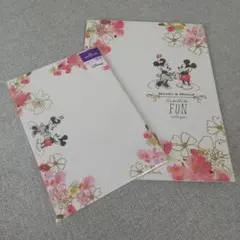 【新品未使用】ミッキー＆ミニー レターセット
