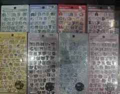 ボンボンドロップシール　サンリオ文字　コンプ　　8枚セット　正規品