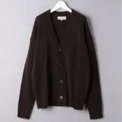 スタジオニコルソン WASHED WOOL POLY CARDIGANのサムネイル