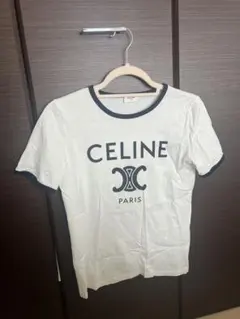 国内正規品 CELINE リンガーTシャツ 馬車プリント 美品 安心鑑定利用