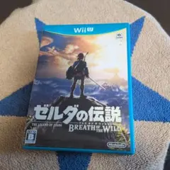 Wii U ゼルダの伝説 ブレスオブザワイルド【ケース付・動作確認済】