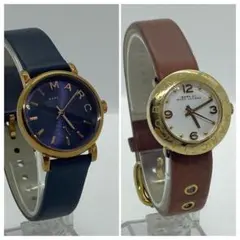 電池交換済み　腕時計まとめ2本　MARC BY MARC JACOBS