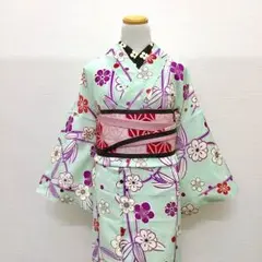 洗える着物 オシャレ着用♡