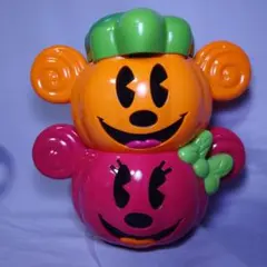ディズニー ポップコーン　バケット ハロウィン パンプキン　美品のサムネイル