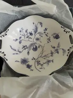ウェッジウッド★ブループラム★スパイラルトレイ　2枚 WEDGWOOD - ウェッジウッド☆ブループラム☆スパイラルトレイ 2
