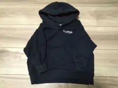 XLARGE KIDS　エクストララージキッズ ワンポイントパーカー　90ｃｍ黒