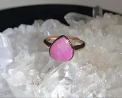 ⭐️ハイグレード⭐️激レア⭐️ ピンクコバルトカルサイト　リング　silver925
