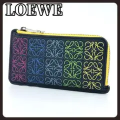 未使用級✨付属完備✨ロエベ 二つ折り財布 ジブリ トトロ まっくろくろ