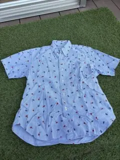 SUN SURF アロハシャツ ボタンダウン　ブルーのサムネイル