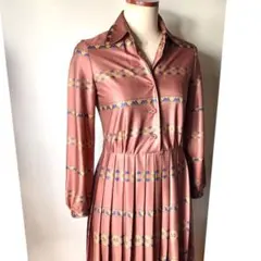 【ヴィンテージ】昭和 レトロ 花柄ワンピース