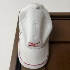 MIZUNO テニス用メッシュキャップ ホワイトのサムネイル