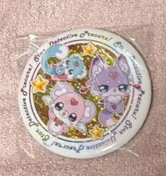 名探偵プリキュア！BIGホログラム缶バッジ ポチタン マシュタン