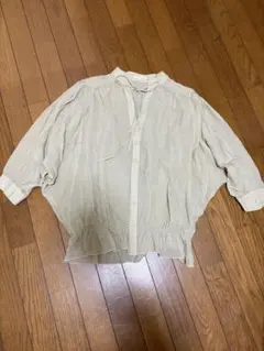TRANS WORK トランスワーク シフォン ドルマンブラウスのサムネイル