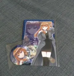 カラフルピーチ　えと　東武動物公園 缶バッジ特典ポストカード セット♪