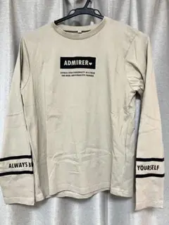 長袖Tシャツ ベージュ160