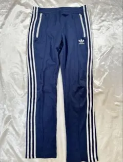 adidas アディダス ヨーロッパ トラックパンツ トレフォイル 刺繍ロゴ