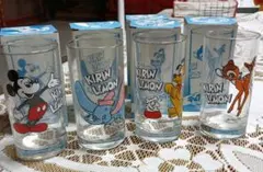 昭和レトロ ディズニー グラス 非売品