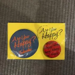 嵐 Are you Happy? 会場限定グッズ 赤 バッジセット