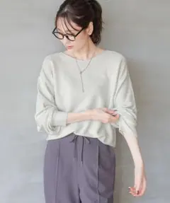 新品◆GLOBAL WORK◆スッキレイVネックプルオーバーニット