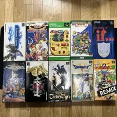 ビ*認様 スーパーファミコンソフト　10本まとめ売り