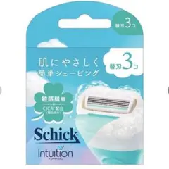 Schick イントゥイション 敏感肌用 替刃 3コ入のサムネイル