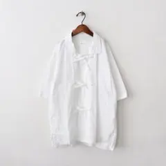 TOUJOURS フロントリボン 半袖シャツのサムネイル